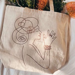 WILD + ROOTED Tote Bag